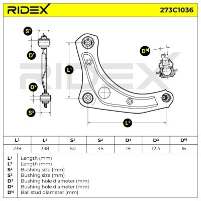 Wahacz RIDEX 273C1036 273C1036 - foto 8