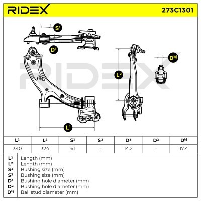 Wahacz RIDEX 273C1301 273C1301 - foto 7