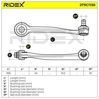 Wahacz RIDEX 273C1130 273C1130 - foto 5