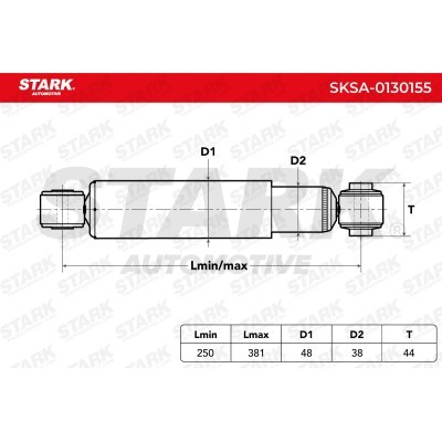 Amortyzator Stark SKSA-0130155 SKSA-0130155 - foto 3