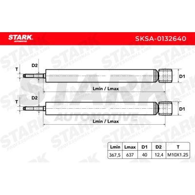 Amortyzator Stark SKSA-0132640 SKSA-0132640 - foto 4