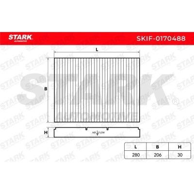 Filtr Kabinowy Stark SKIF-0170488 SKIF-0170488 - foto 2