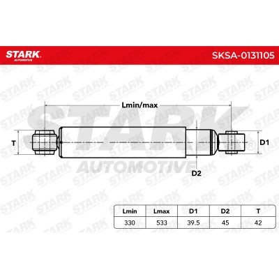 Amortyzator Stark SKSA-0131105 SKSA-0131105 - foto 3