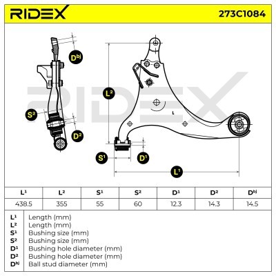 Wahacz RIDEX 273C1084 273C1084 - foto 6