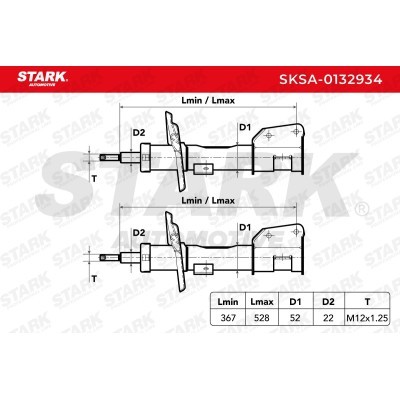 Amortyzator Stark SKSA-0132934 SKSA-0132934 - foto 4