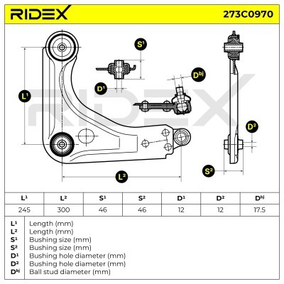 Wahacz RIDEX 273C0970 273C0970 - foto 5