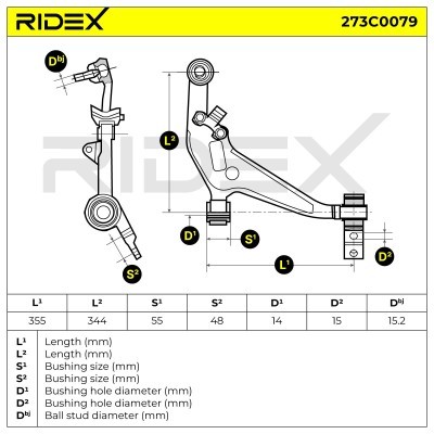 Wahacz RIDEX 273C0079 273C0079 - foto 5