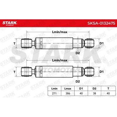 Amortyzator Stark SKSA-0132475 SKSA-0132475 - foto 8