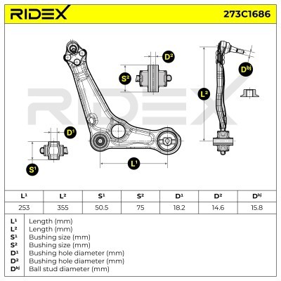 Wahacz RIDEX 273C1686 273C1686 - foto 7