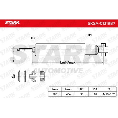 Amortyzator Stark SKSA-0131987 SKSA-0131987 - foto 3