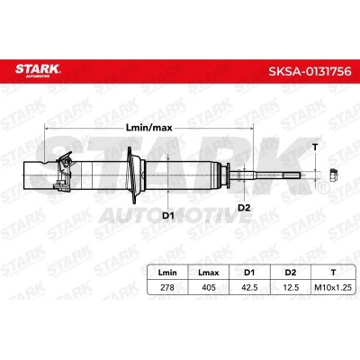 Amortyzator Stark SKSA-0131756 SKSA-0131756 - foto 3