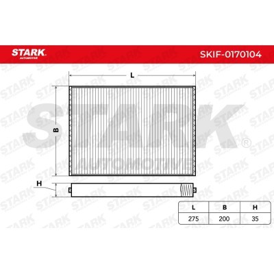 Filtr Kabinowy Stark SKIF-0170104 SKIF-0170104 - foto 4