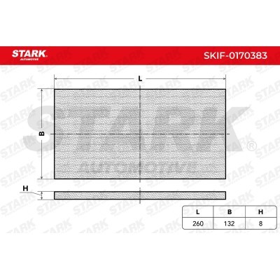 Filtr Kabinowy Stark SKIF-0170383 SKIF-0170383 - foto 3
