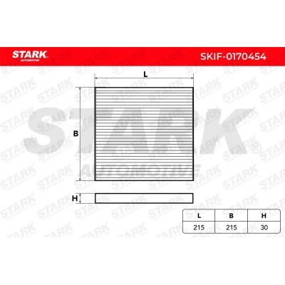 Filtr Kabinowy Stark SKIF-0170454 SKIF-0170454 - foto 5