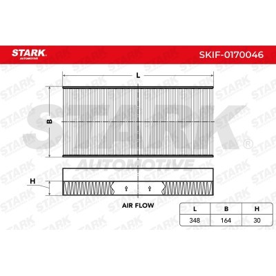 Filtr Kabinowy Stark SKIF-0170046 SKIF-0170046 - foto 3