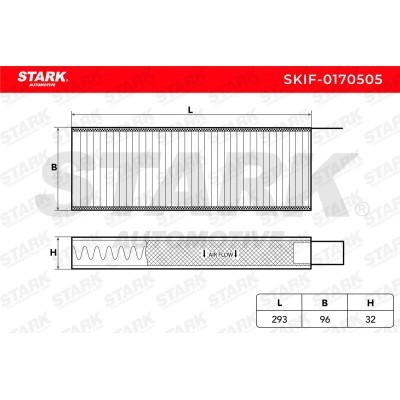 Filtr Kabinowy Stark SKIF-0170505 SKIF-0170505 - foto 2