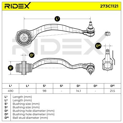 Wahacz RIDEX 273C1121 273C1121 - foto 6