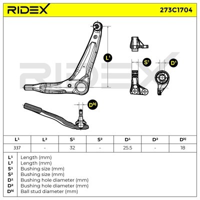 Wahacz RIDEX 273C1704 273C1704 - foto 8