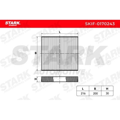 Filtr Kabinowy Stark SKIF-0170243 SKIF-0170243 - foto 5