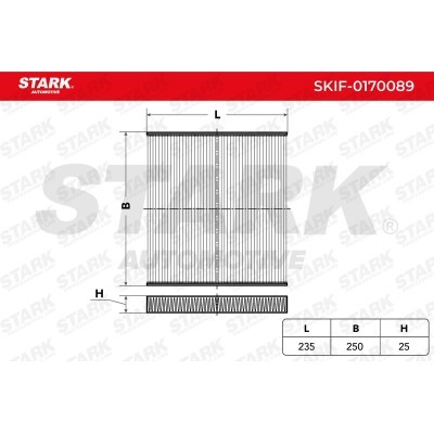 Filtr Kabinowy Stark SKIF-0170089 SKIF-0170089 - foto 3