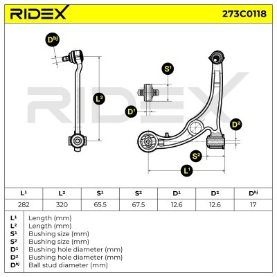 Wahacz RIDEX 273C0118 273C0118 - foto 5
