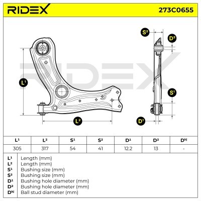 Wahacz RIDEX 273C0655 273C0655 - foto 10