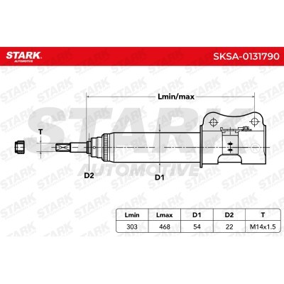 Amortyzator Stark SKSA-0131790 SKSA-0131790 - foto 3