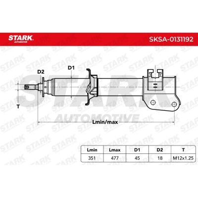 Amortyzator Stark SKSA-0131192 SKSA-0131192 - foto 3