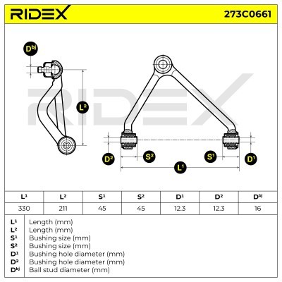 Wahacz RIDEX 273C0661 273C0661 - foto 6
