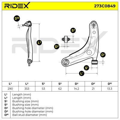 Wahacz RIDEX 273C0849 273C0849 - foto 5