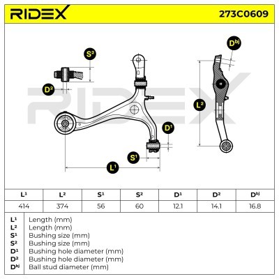 Wahacz RIDEX 273C0609 273C0609 - foto 3