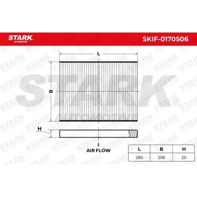Filtr Kabinowy Stark SKIF-0170506 SKIF-0170506 - foto 5