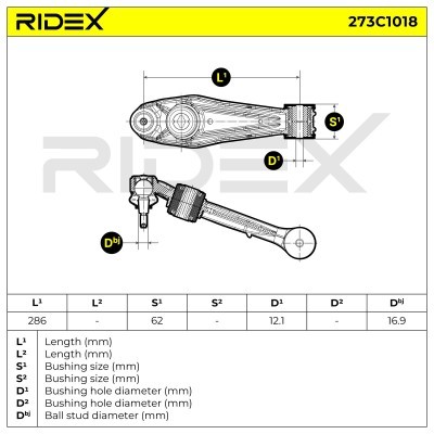 Wahacz RIDEX 273C1018 273C1018 - foto 6