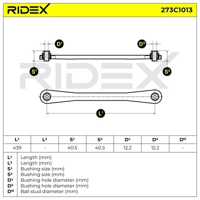 Wahacz RIDEX 273C1013 273C1013 - foto 7