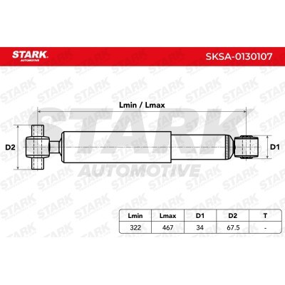 Amortyzator Stark SKSA-0130107 SKSA-0130107 - foto 3
