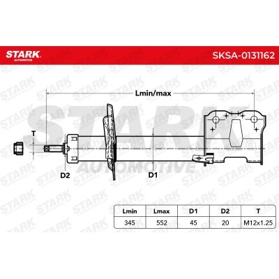 Amortyzator Stark SKSA-0131162 SKSA-0131162 - foto 8
