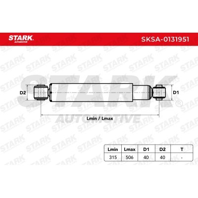 Amortyzator Stark SKSA-0131951 SKSA-0131951 - foto 8