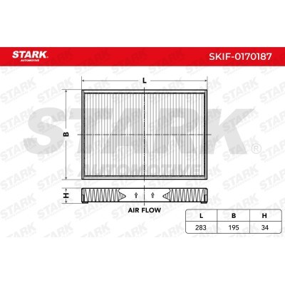 Filtr Kabinowy Stark SKIF-0170187 SKIF-0170187 - foto 1