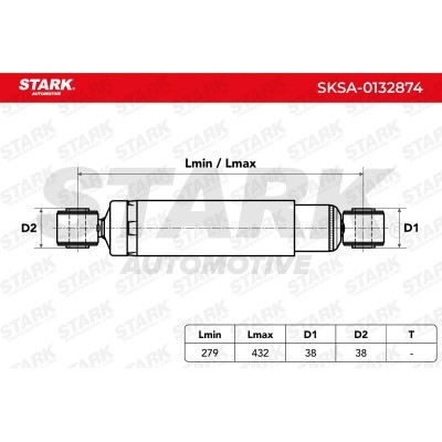 Amortyzator Stark SKSA-0132874 SKSA-0132874 - foto 4
