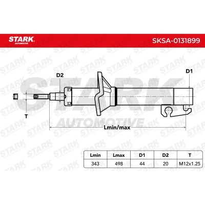 Amortyzator Stark SKSA-0131899 SKSA-0131899 - foto 5