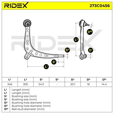 Wahacz RIDEX 273C0456 273C0456 - foto 4