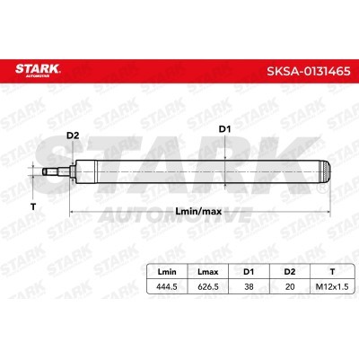 Amortyzator Stark SKSA-0131465 SKSA-0131465 - foto 3