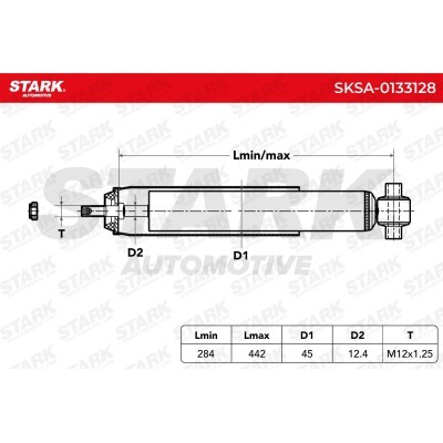 Amortyzator Stark SKSA-0133128 SKSA-0133128 - foto 5