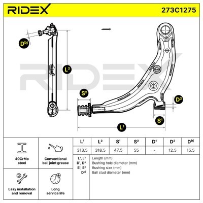 Wahacz RIDEX 273C1275 273C1275 - foto 4