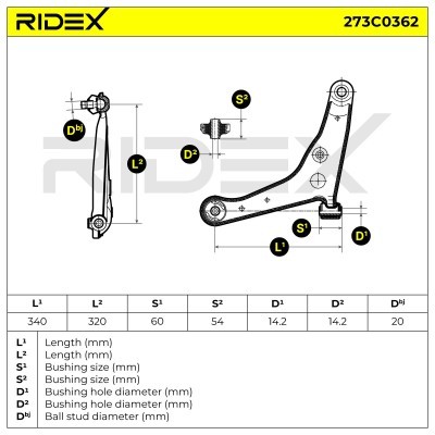 Wahacz RIDEX 273C0362 273C0362 - foto 4