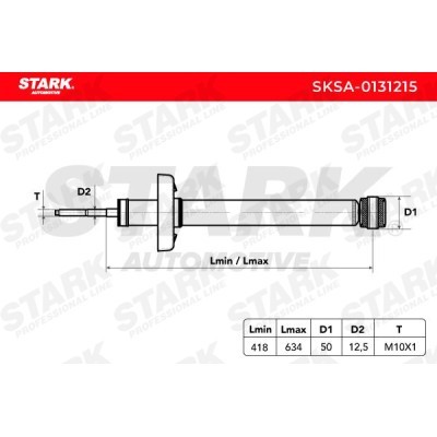 Amortyzator Stark SKSA-0131215 SKSA-0131215 - foto 4