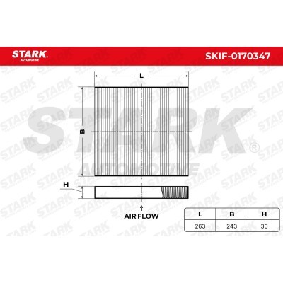 Filtr Kabinowy Stark SKIF-0170347 SKIF-0170347 - foto 6
