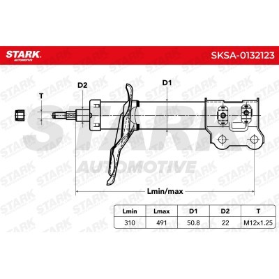 Amortyzator Stark SKSA-0132123 SKSA-0132123 - foto 3
