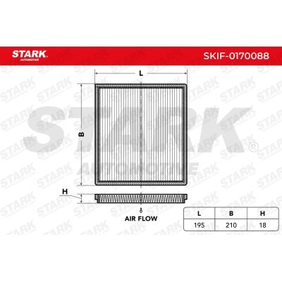 Filtr Kabinowy Stark SKIF-0170088 SKIF-0170088 - foto 2
