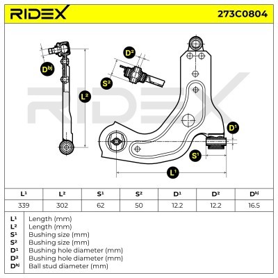 Wahacz RIDEX 273C0804 273C0804 - foto 6